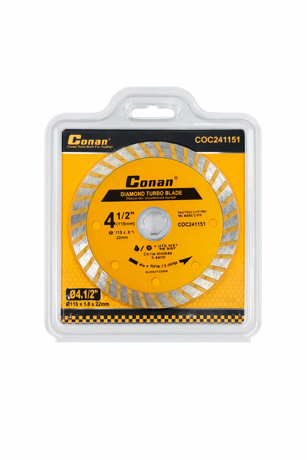 Diamant-Turbotrennscheibe 9 Zoll / 230 mm